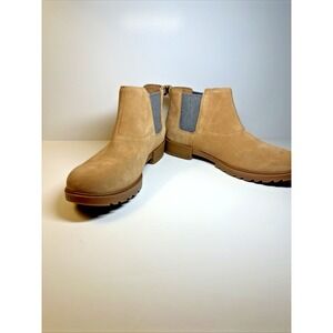 NWT Sorel Cyprus Chelsea Boots Women's Size 10 Brown Suede Waterproof Outdoors